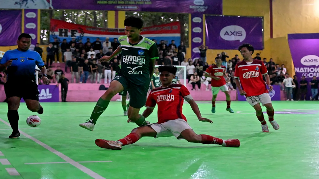 Tim Futsal SMA Hutama Raih Kemenangan di AXIS Nation Cup 2024 Preliminary Bekasi