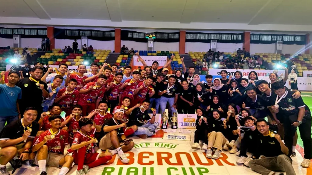 Tim Futsal Putra Bengkalis Raih Juara 1 di Kejurda AFP Gubernur Riau Cup 2024